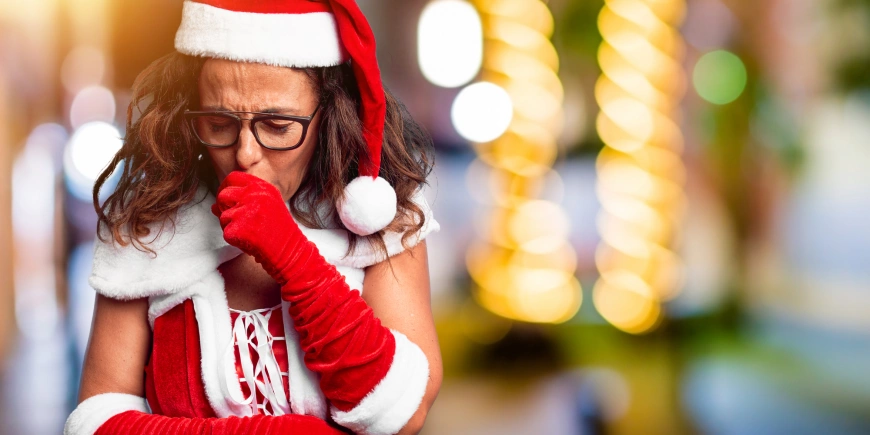 “Ho Ho …(throat clear)…Ho” Don’t Let That Cough Spoil The Holidays!
