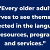 Words Matter: Reframing Language to Support All Older Adults
